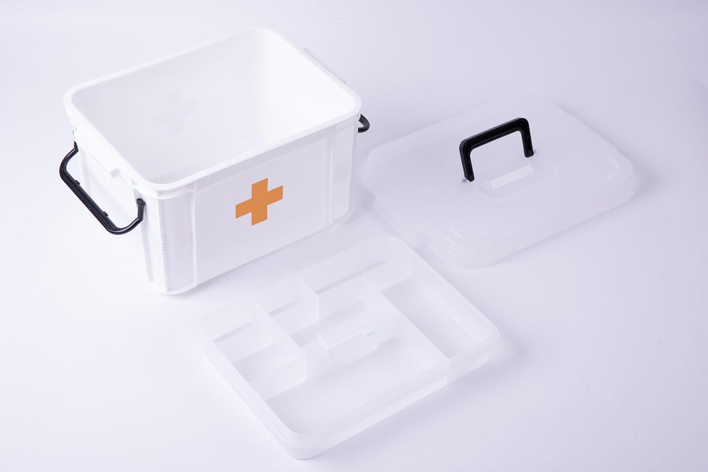 First Aid Storage Box with Handle