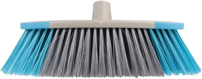 Indoor Sweeping Broom with Stiff Fibres and Long Handle – 27cm Wide