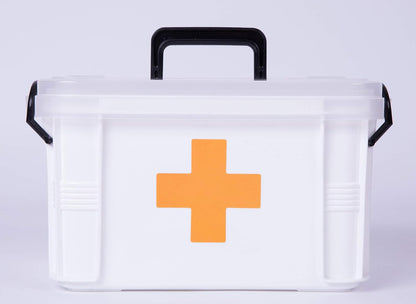 First Aid Storage Box with Handle